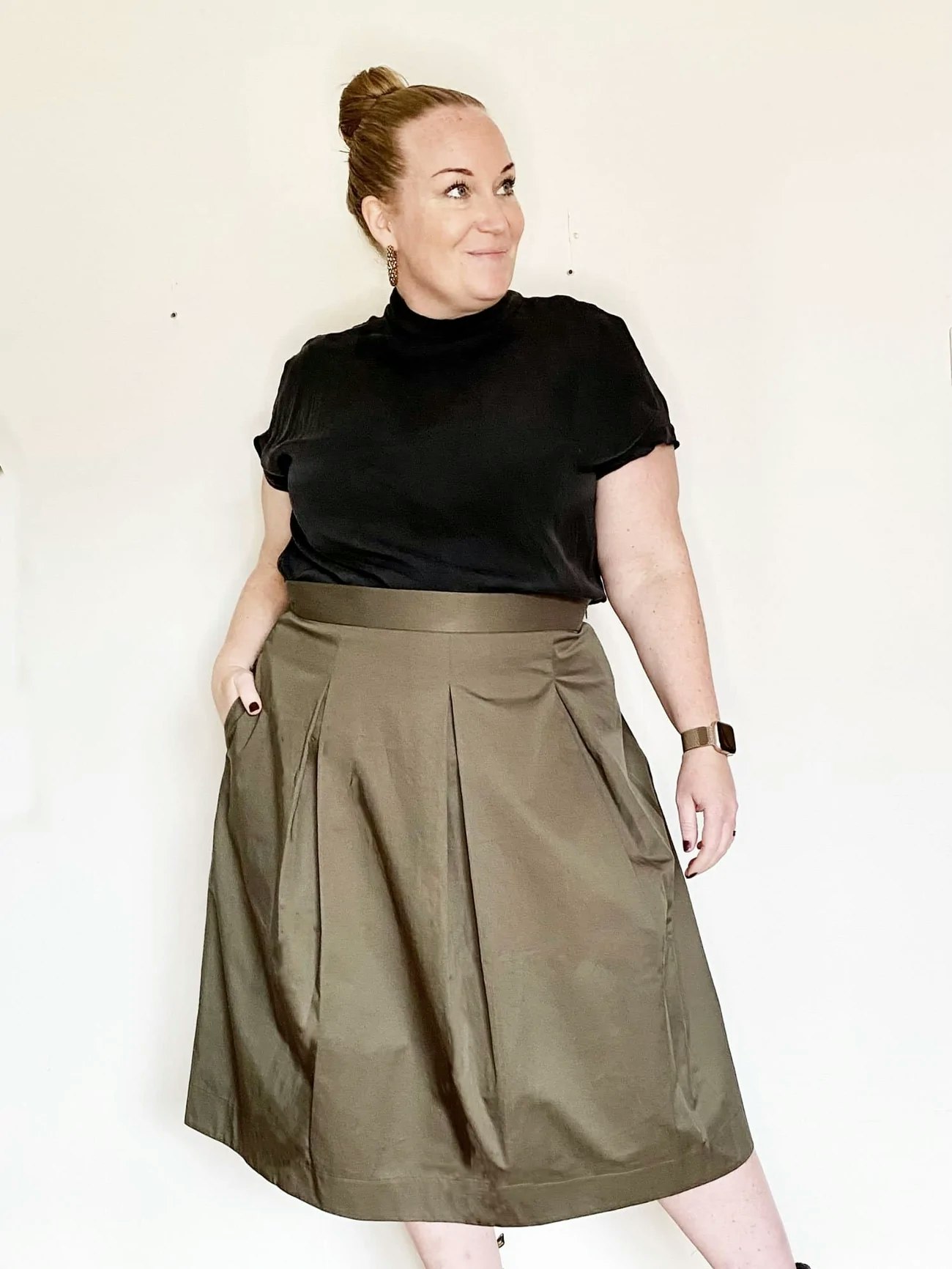 Three pleat skirt (XS-L)