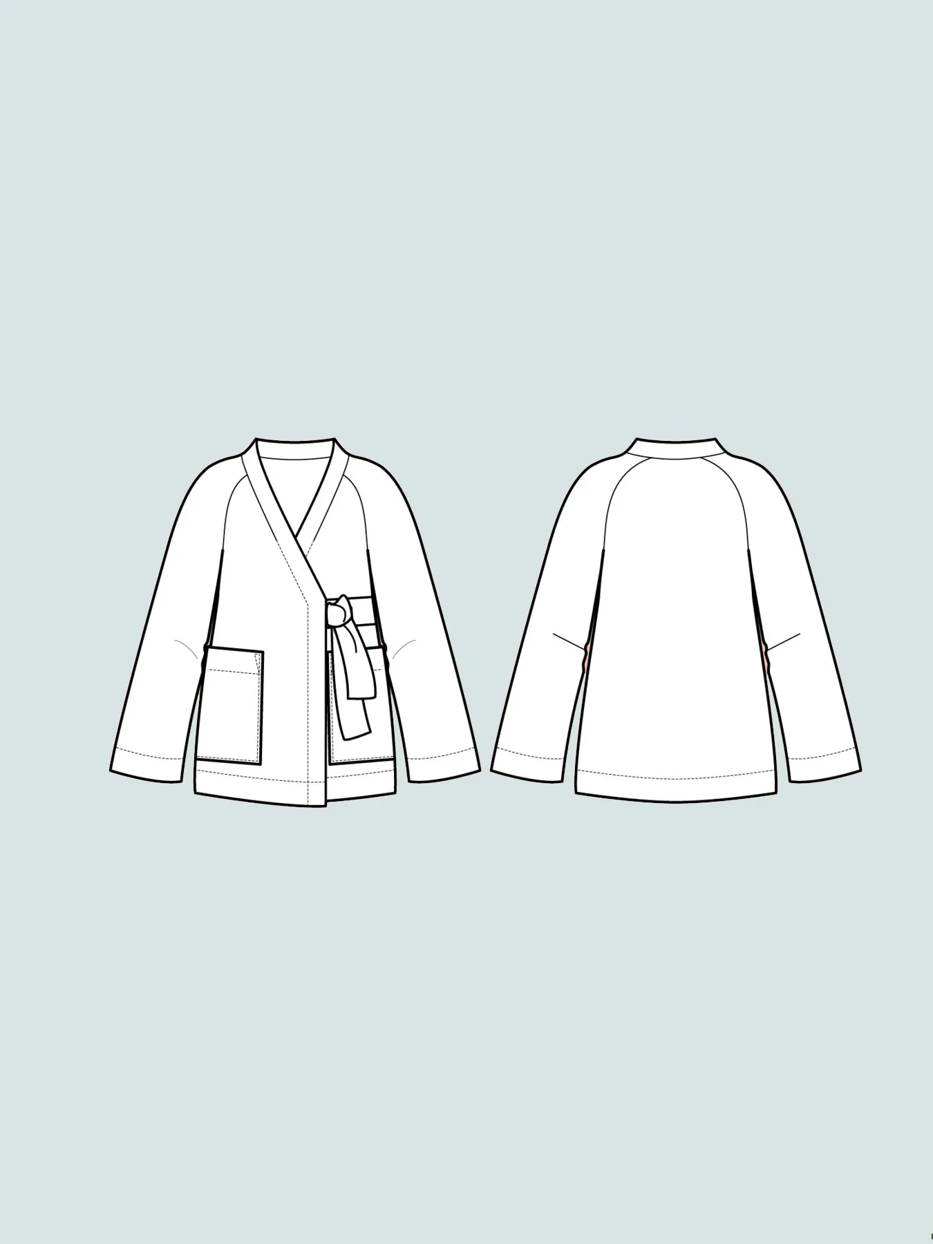 Wrap jacket (XS-L)