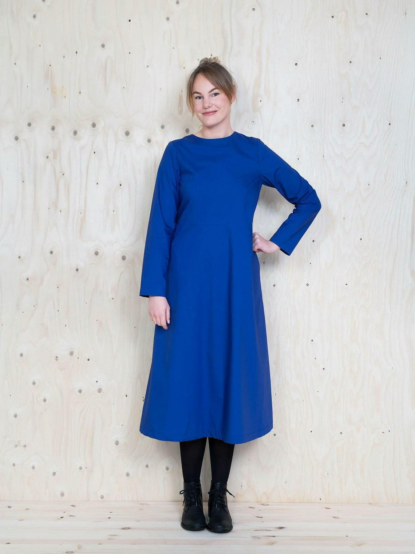 Multi sleeve midi dress (XS-L)