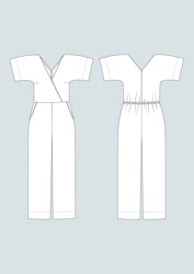 Wide-leg jumpsuit (XS-L)