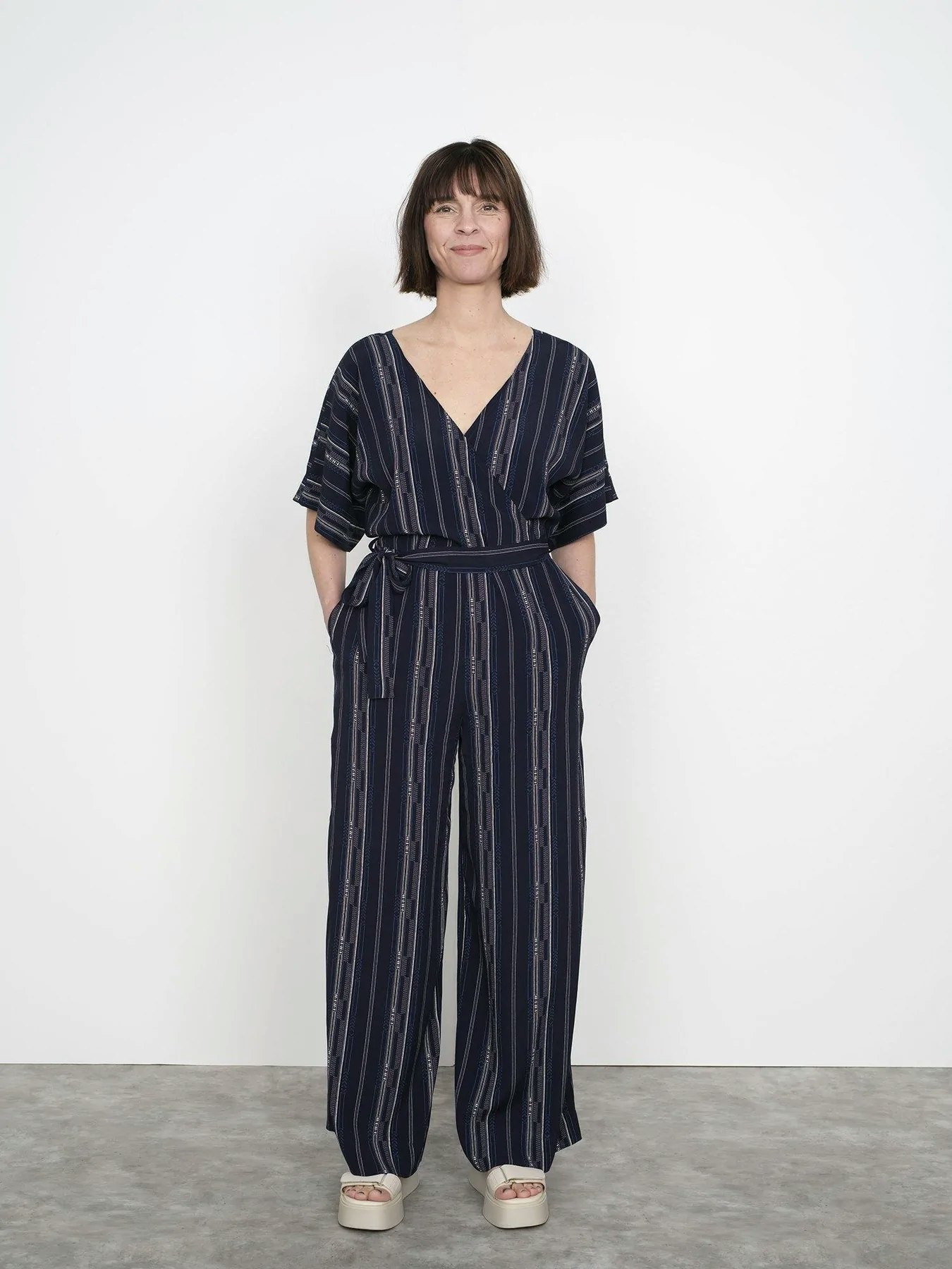 Wide-leg jumpsuit (XS-L)