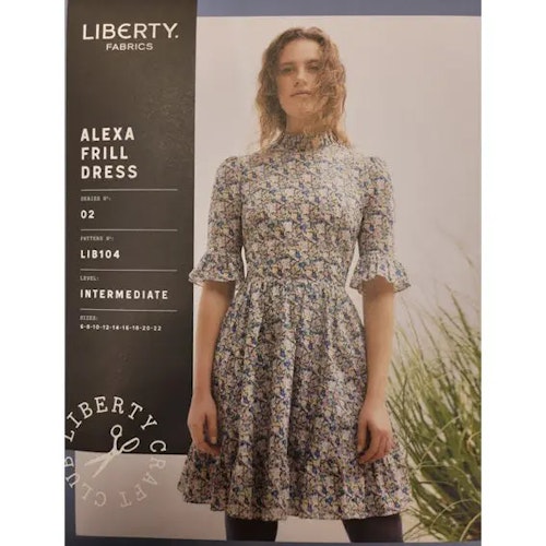 Alexa frill dress