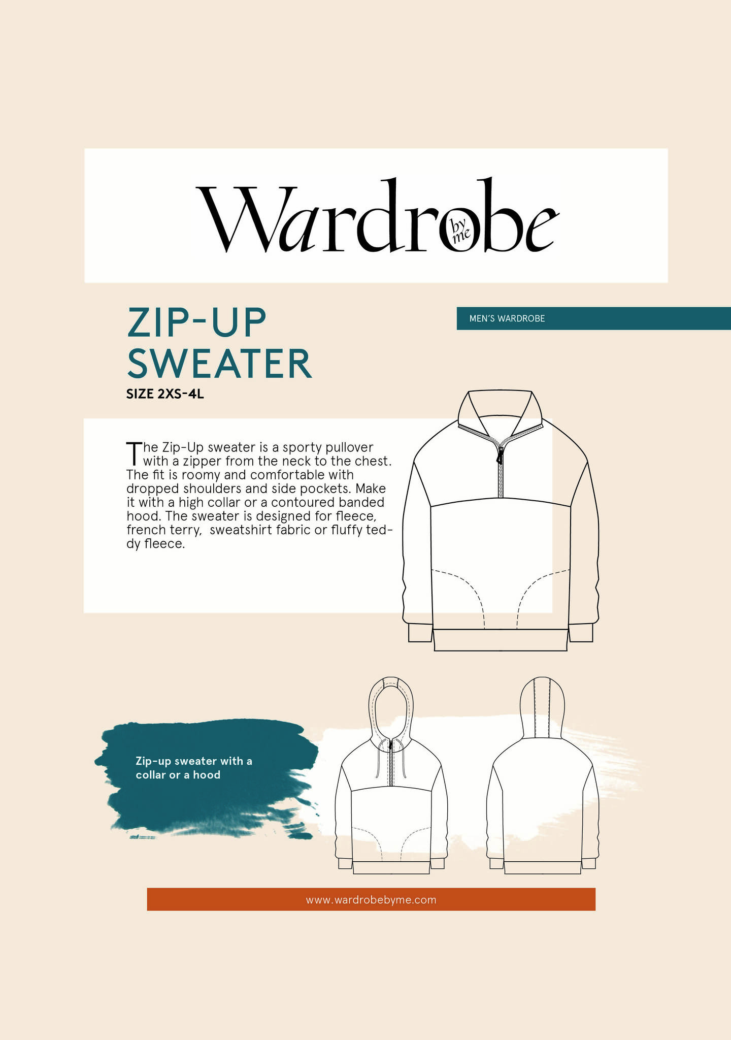 Zip-up Sweater