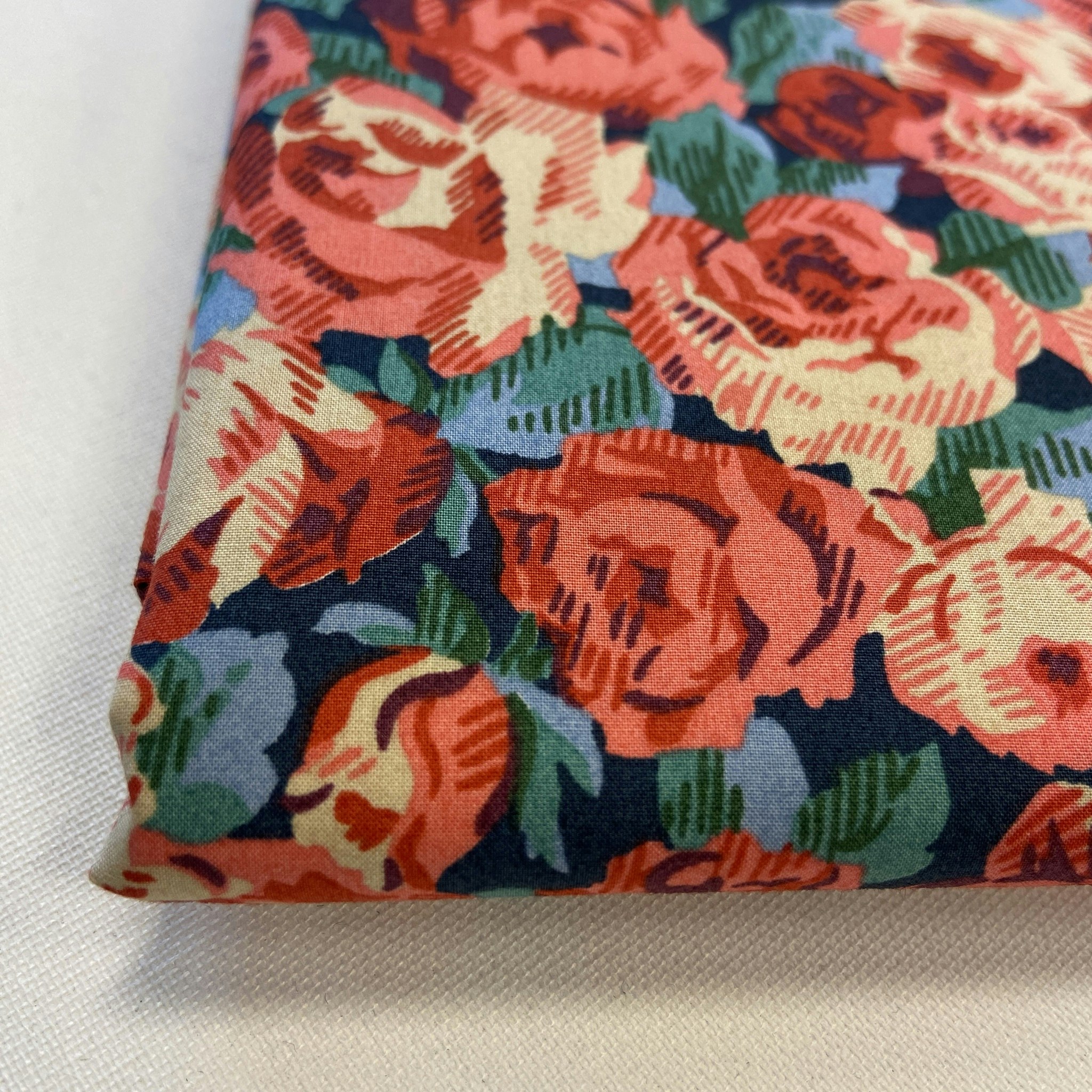 Libertytyg Poplin - Roman Rose