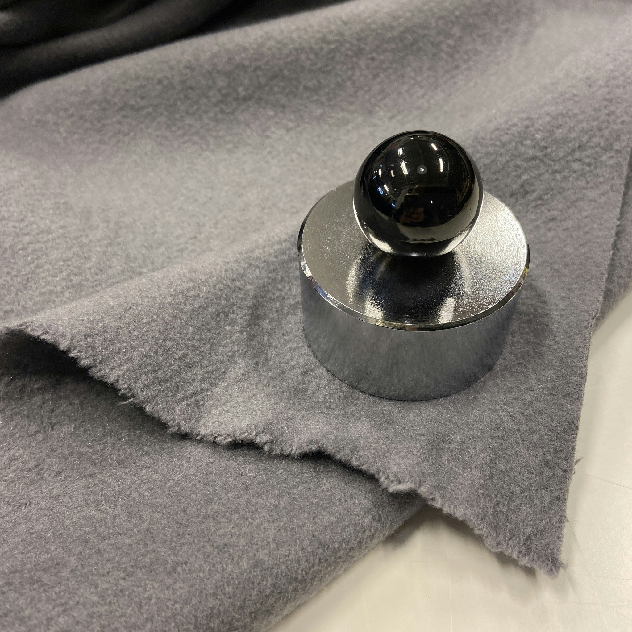 2,9m Kashmirfleece, grå, Rick Owen*
