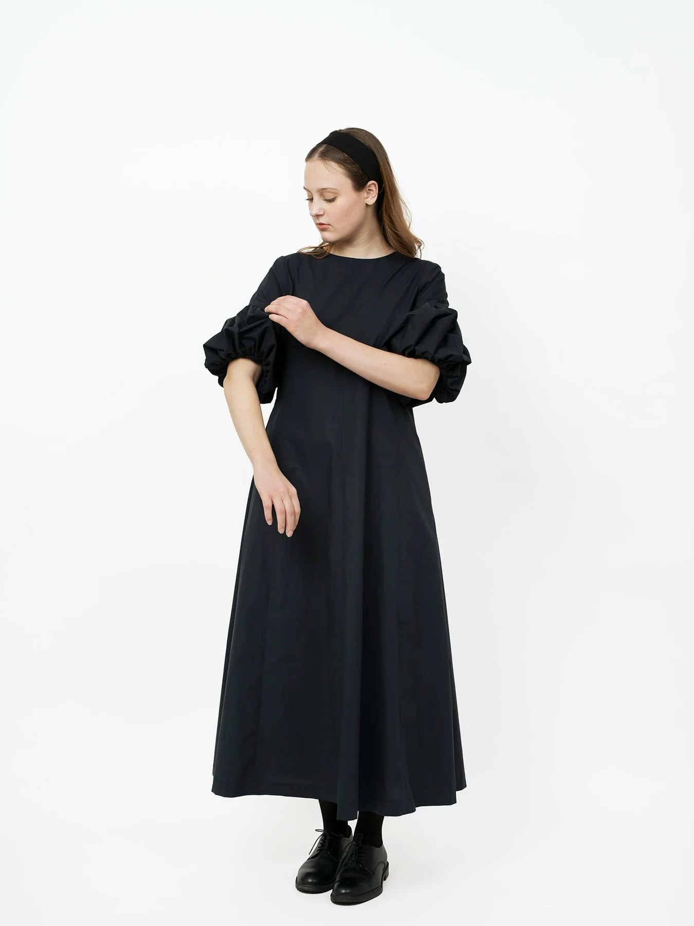 Balloon Sleeve Dress (XS-L)