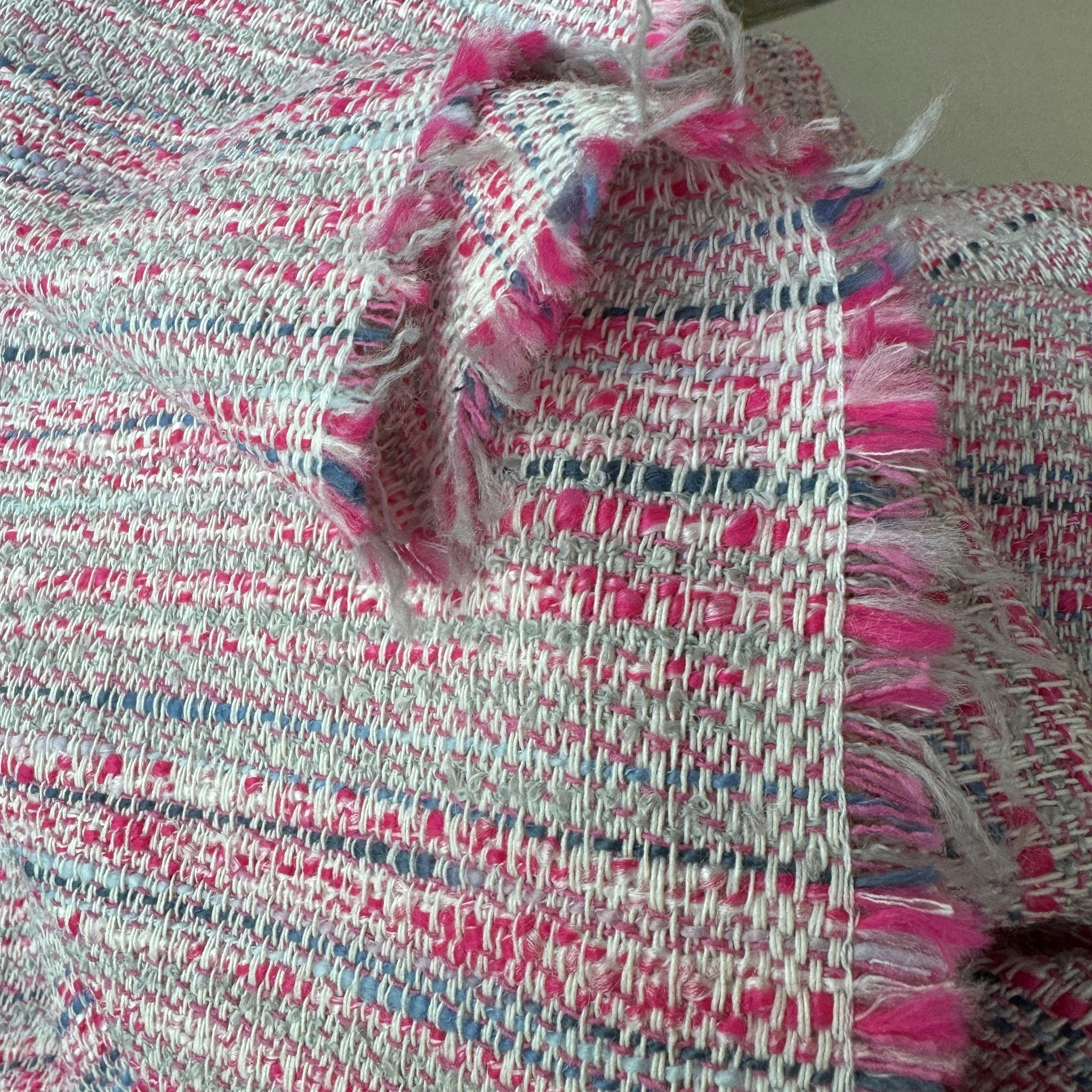 Chanel Bomull/Viskos blå/rosa