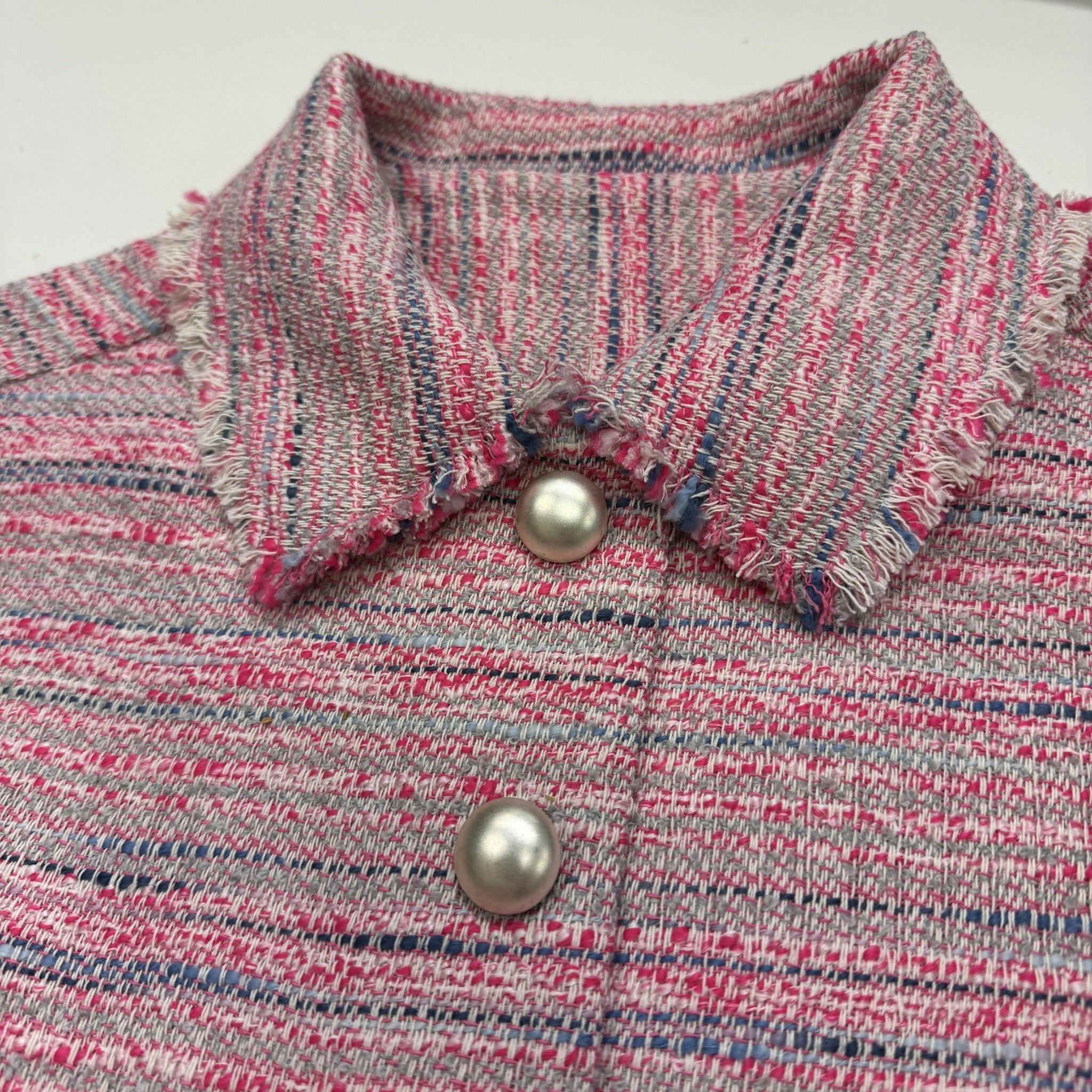 Chanel Bomull/Viskos blå/rosa