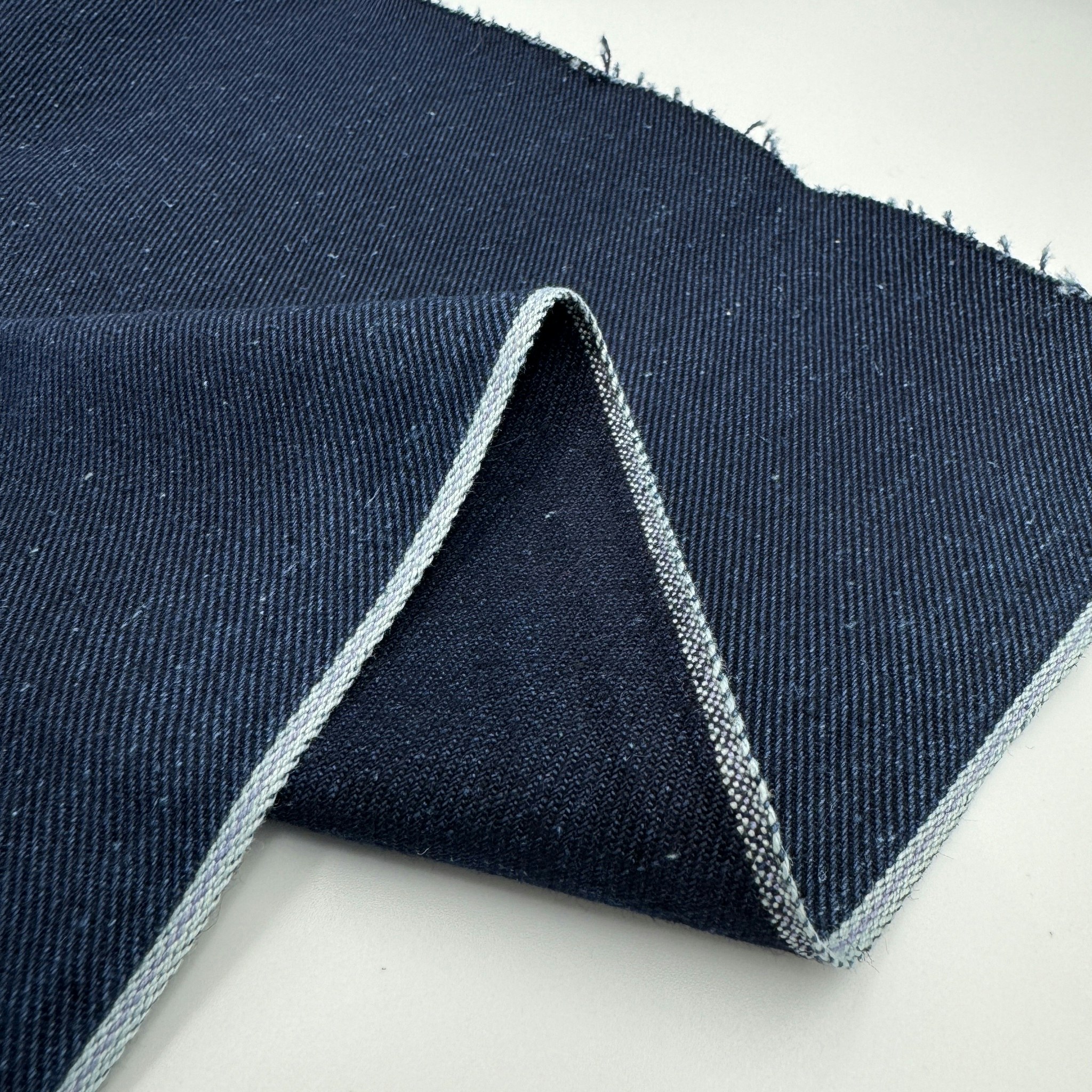 Selvedge ekodenim mörk indigo Pangai*