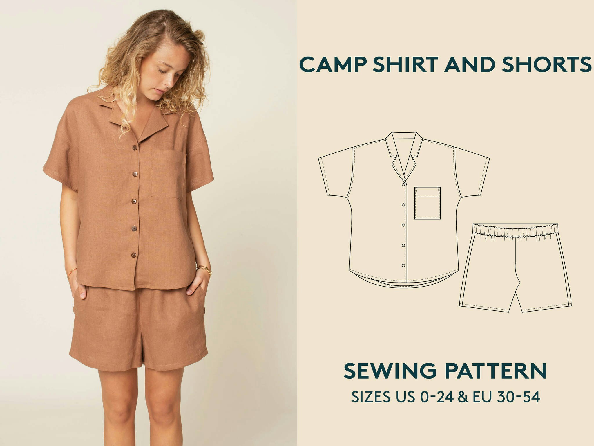 Camp Shirt and Shorts