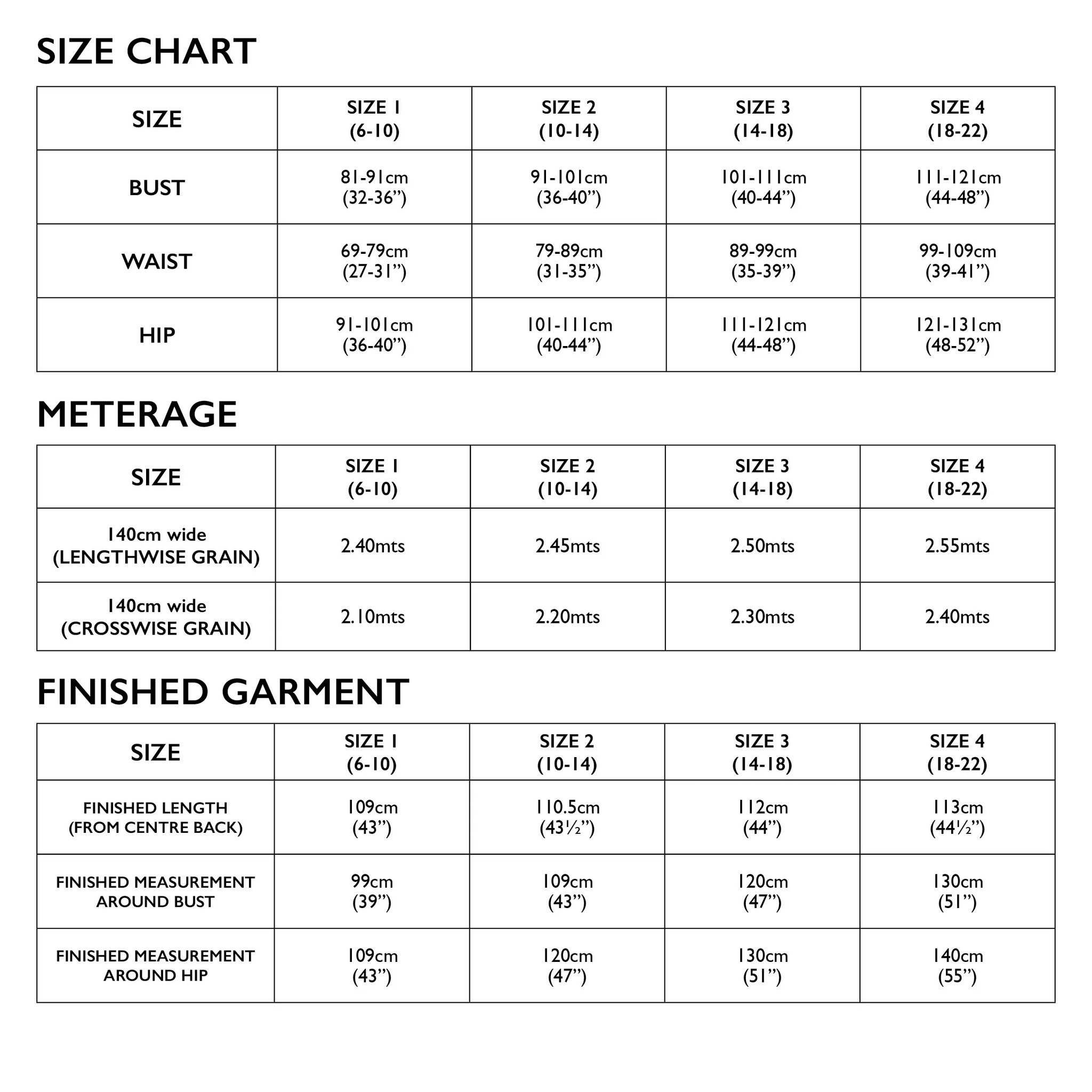 Coni tunic (1-4)