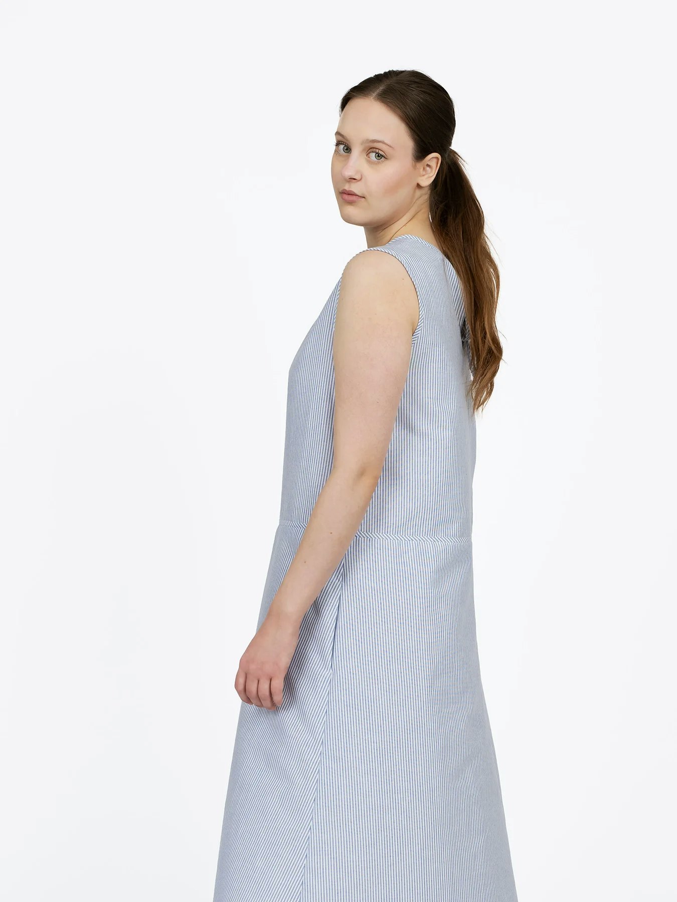 Drop Waist Dress (L-3XL)