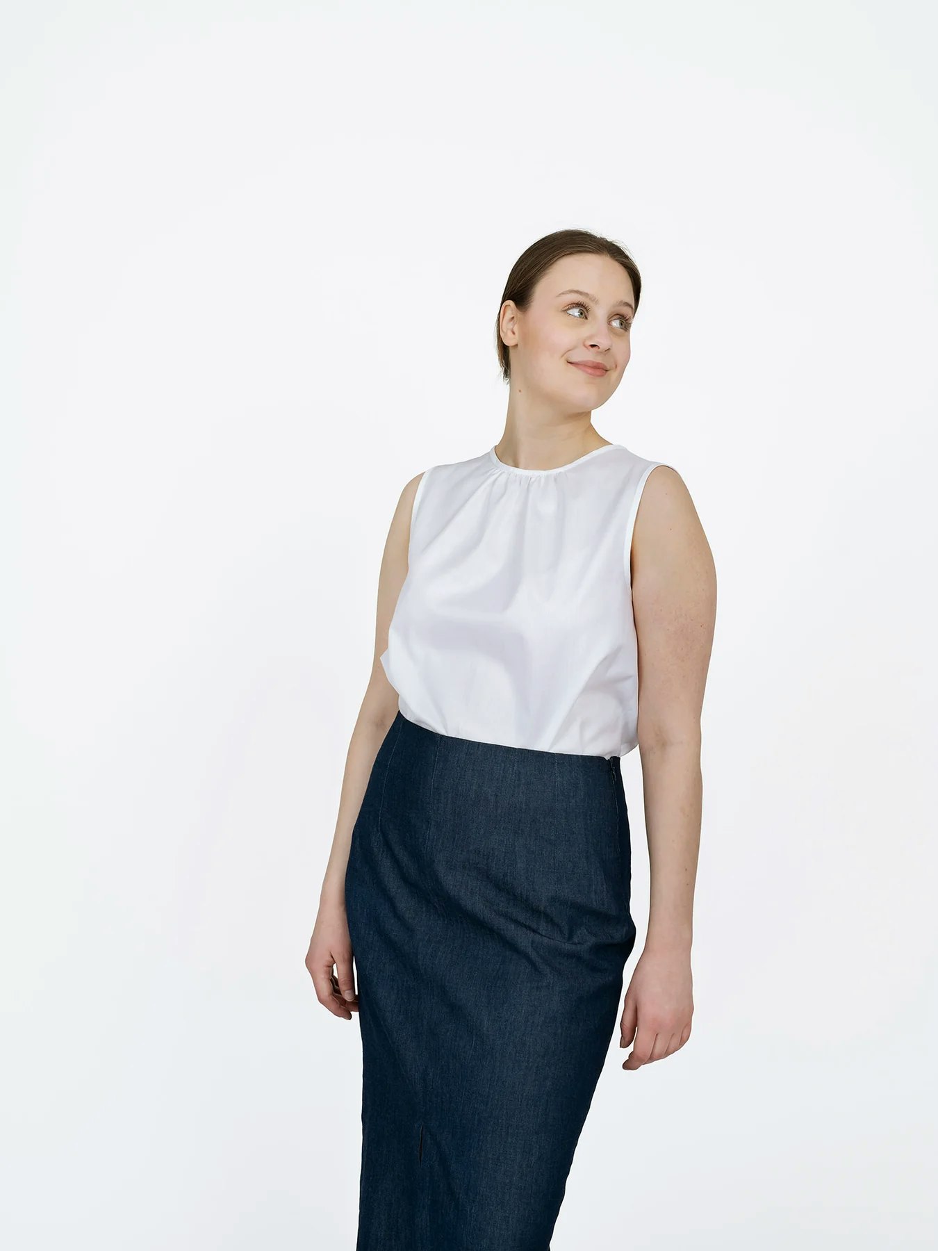 Drop Waist Dress (L-3XL)