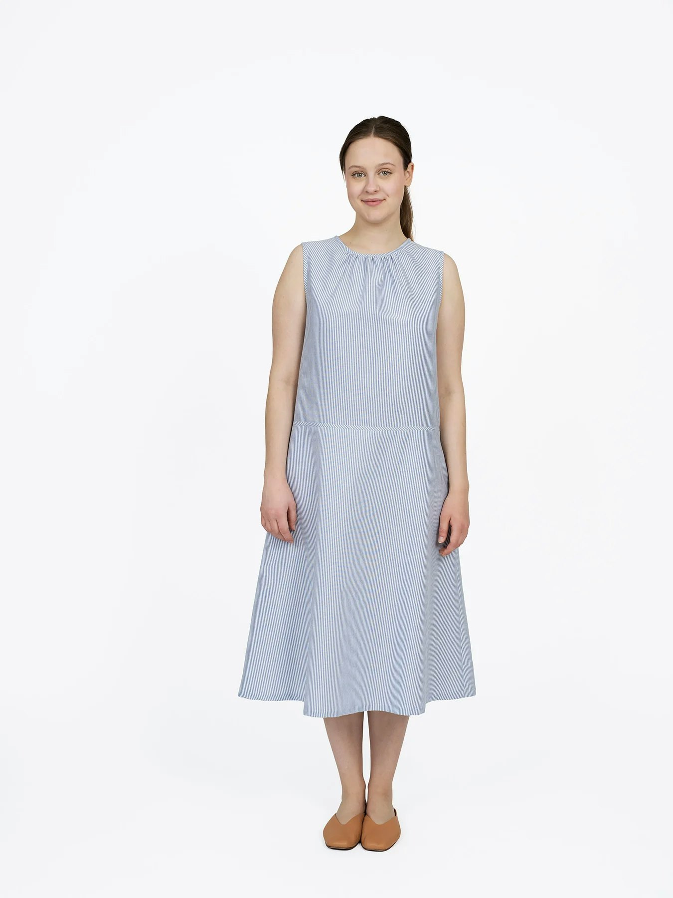 Drop Waist Dress (L-3XL)
