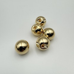 Rund knapp guld Escad*