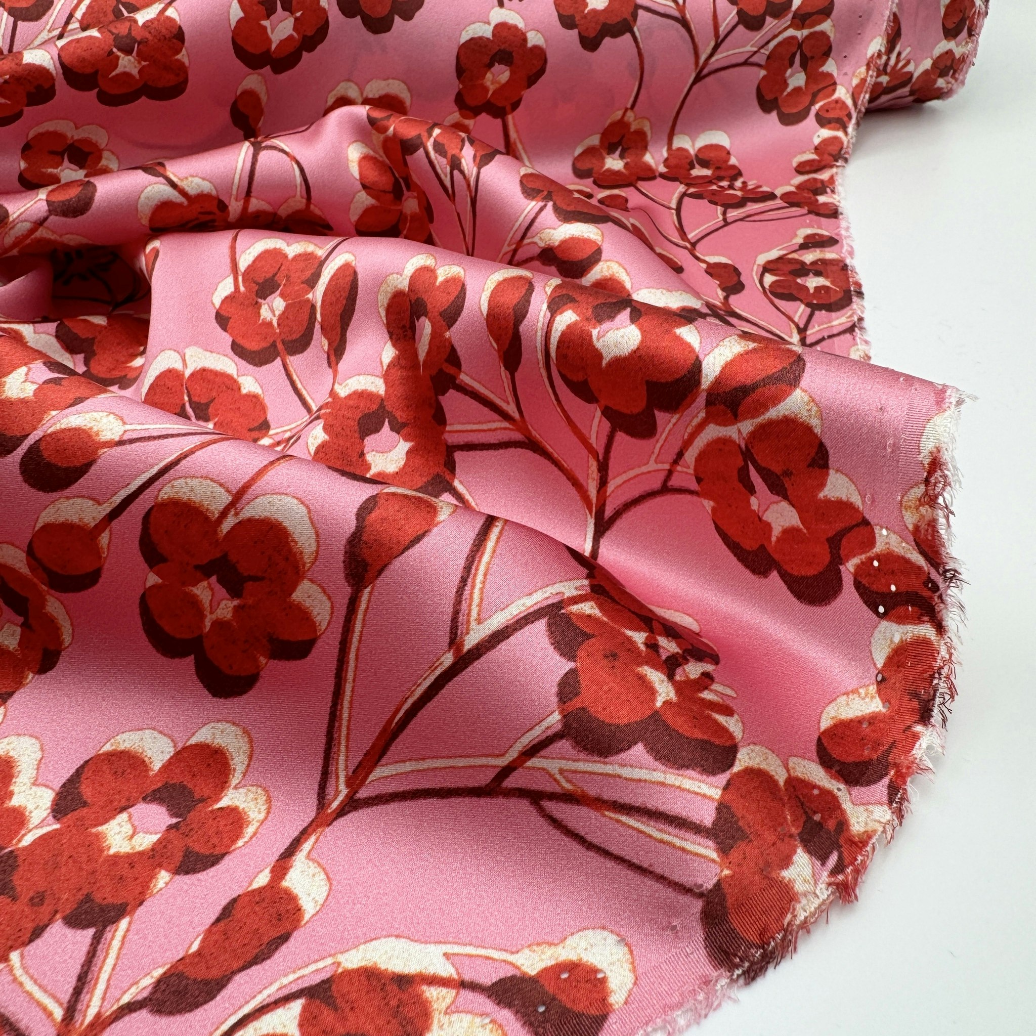 Liberty - Silk satin Mitsy mingle rosa