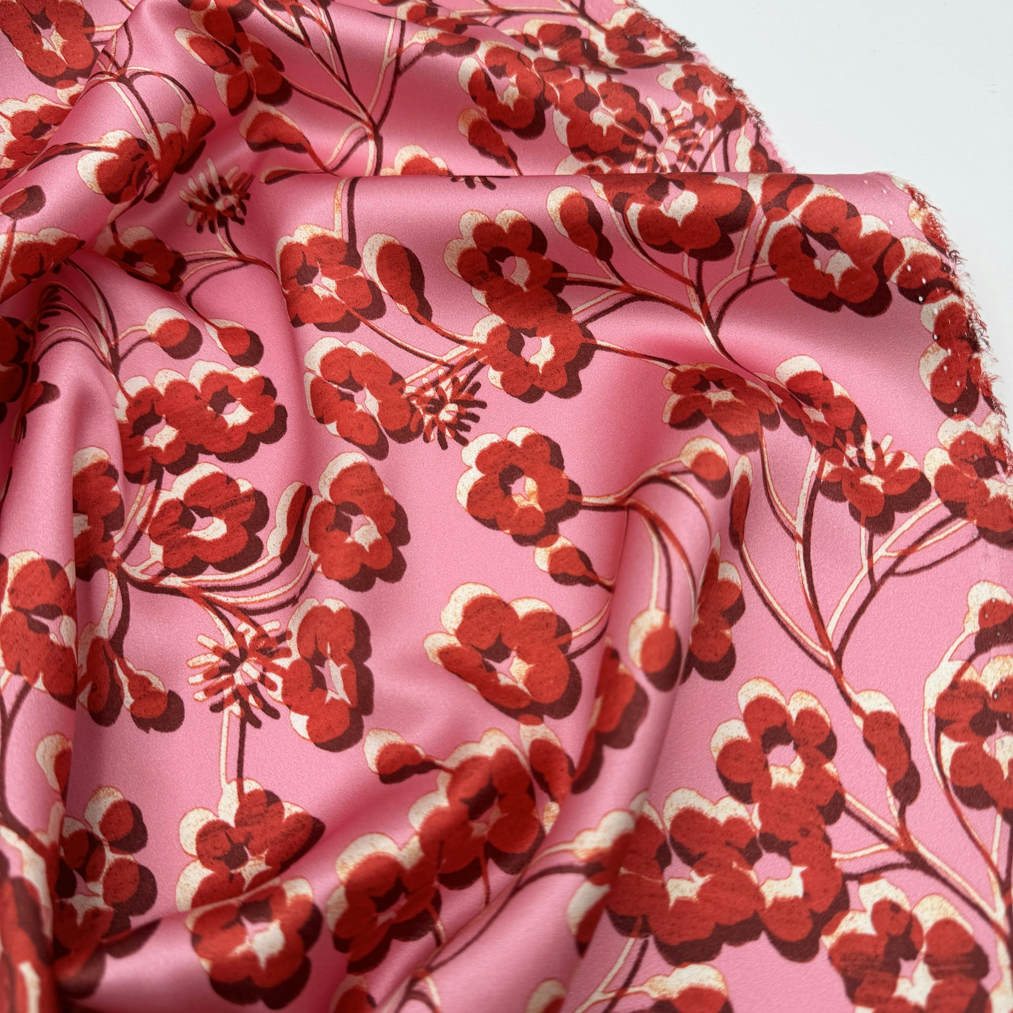 Liberty - Silk satin Mitsy mingle rosa
