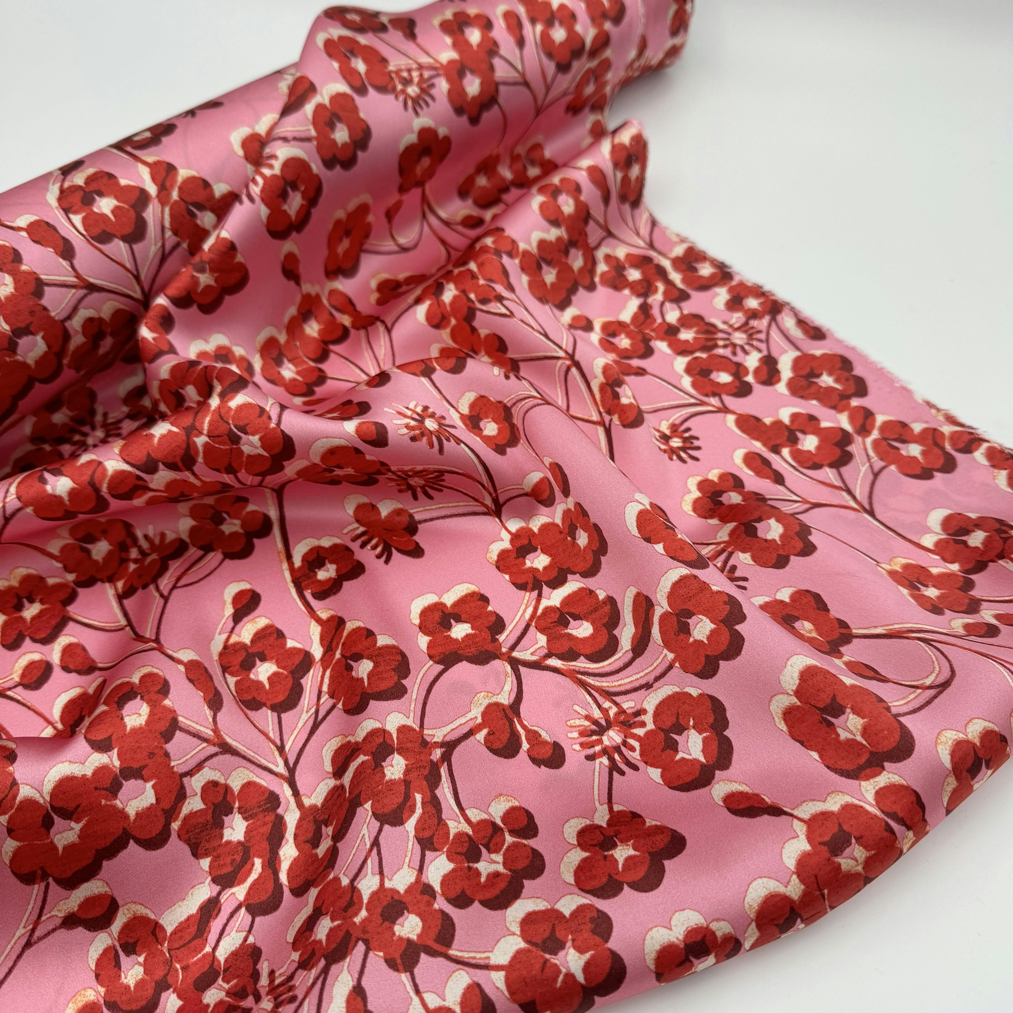 Liberty - Silk satin Mitsy mingle rosa