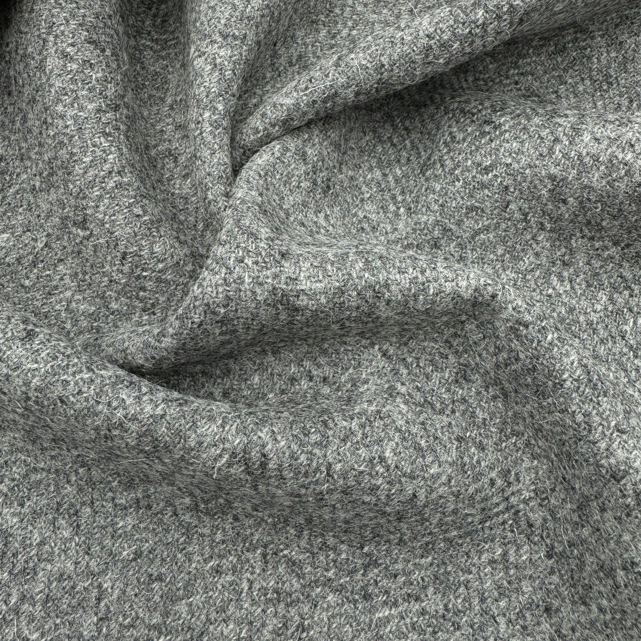 Ull Harris Tweed Grå fiskben
