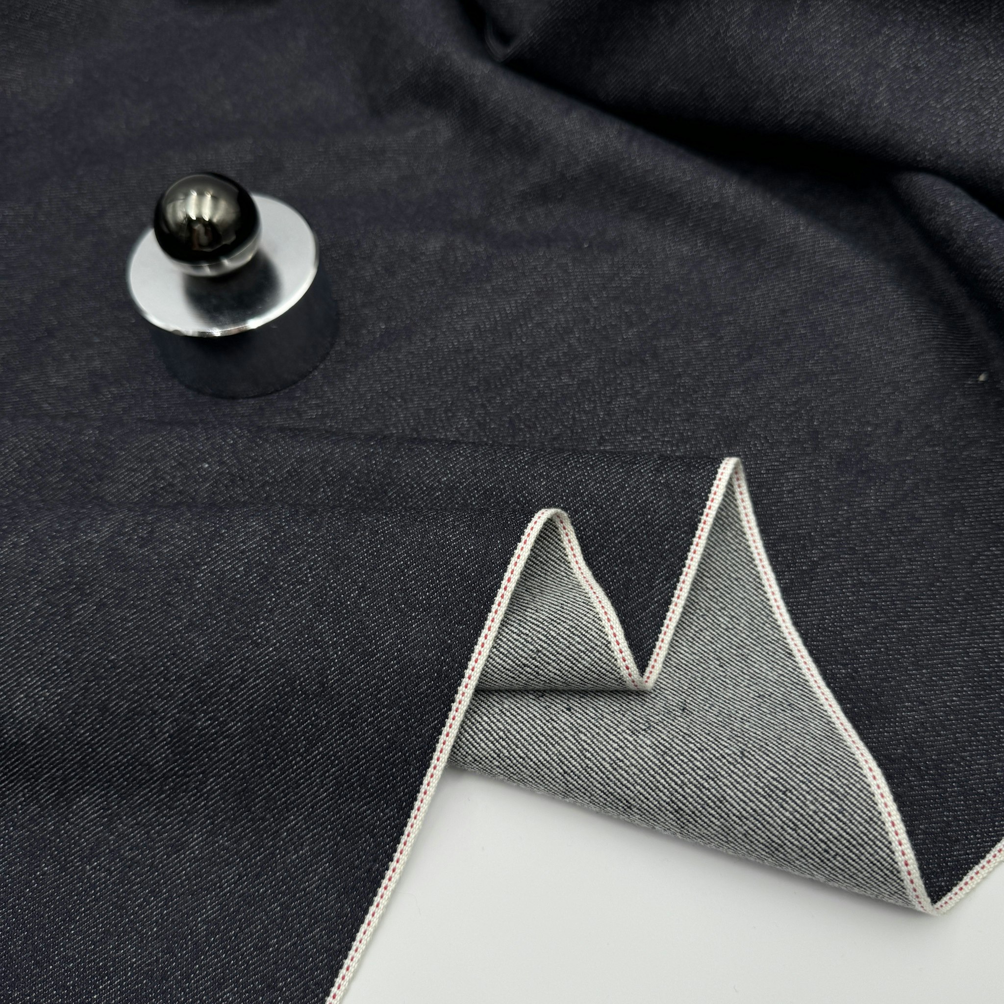 Ull/bomull japansk selvedge denim