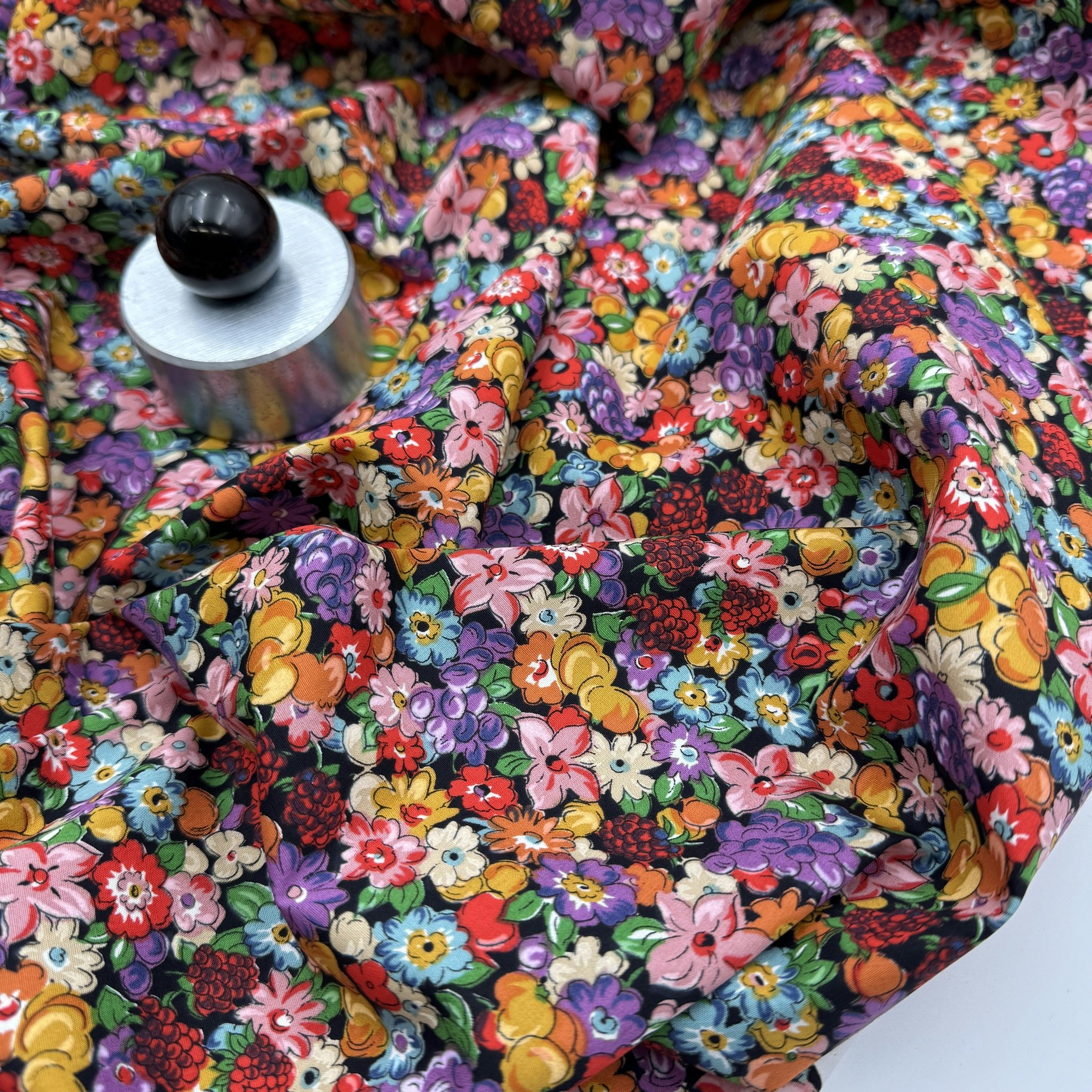 Bomull blommig Oscar de la R