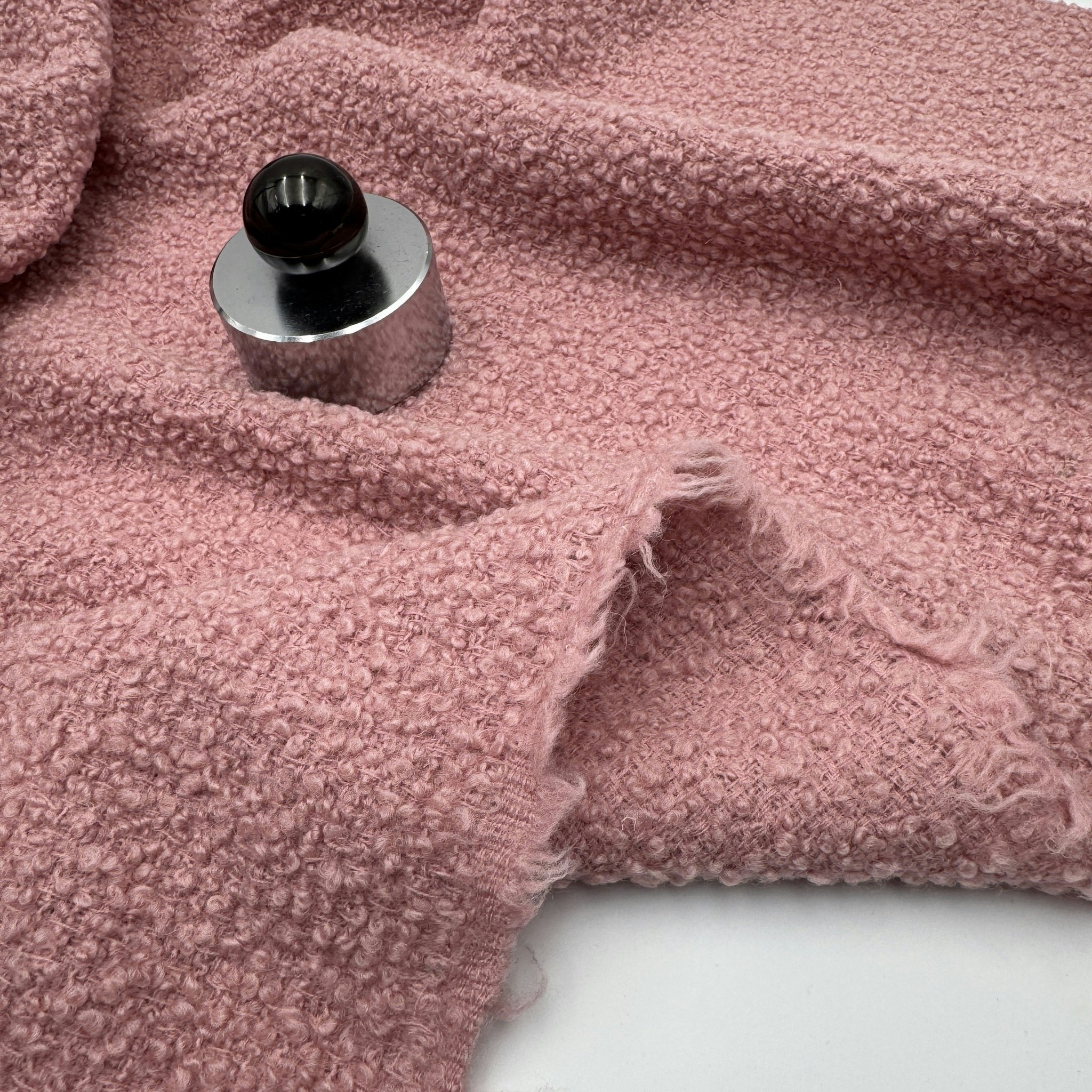 Ullbouclé rosa