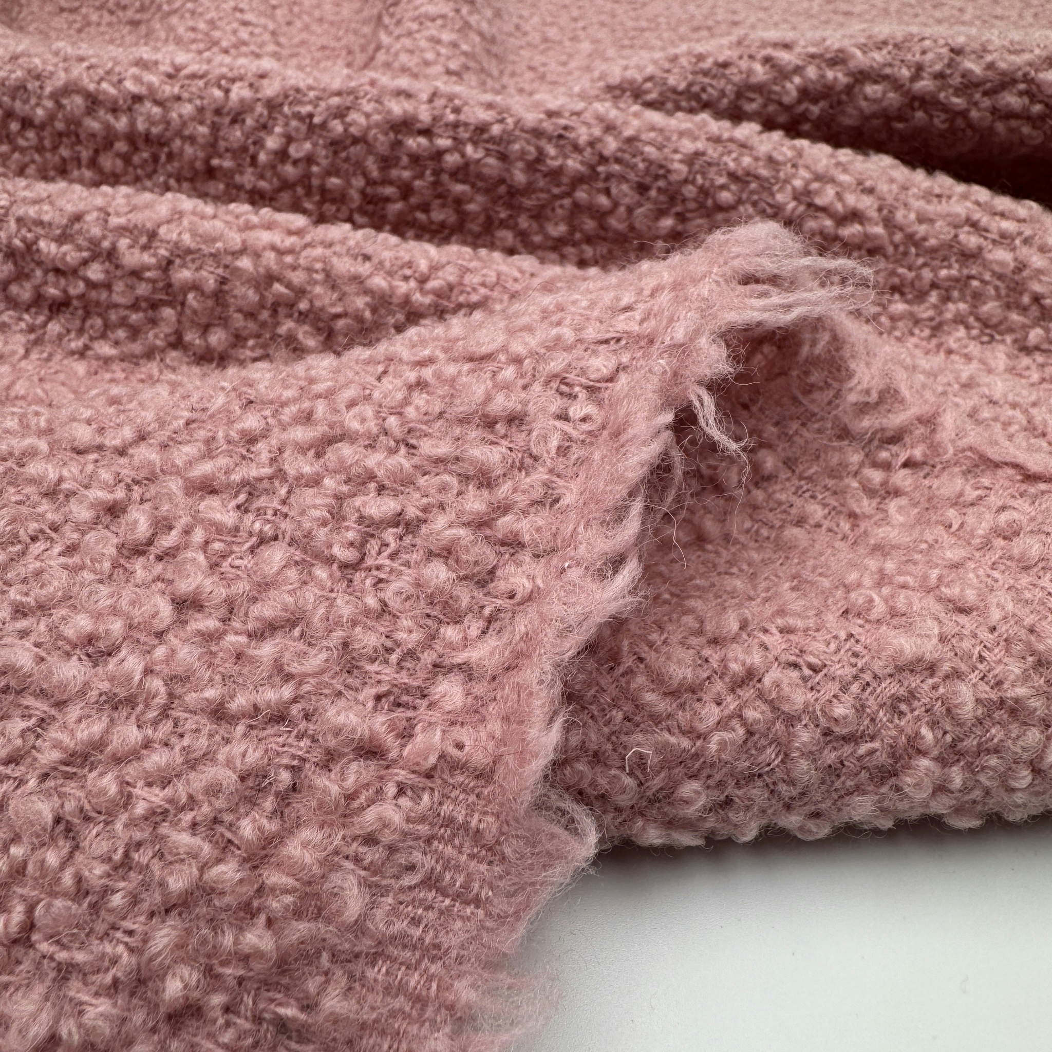Ullbouclé rosa