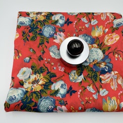 Libertytyg Tana Lawn - Magical bouquet korall