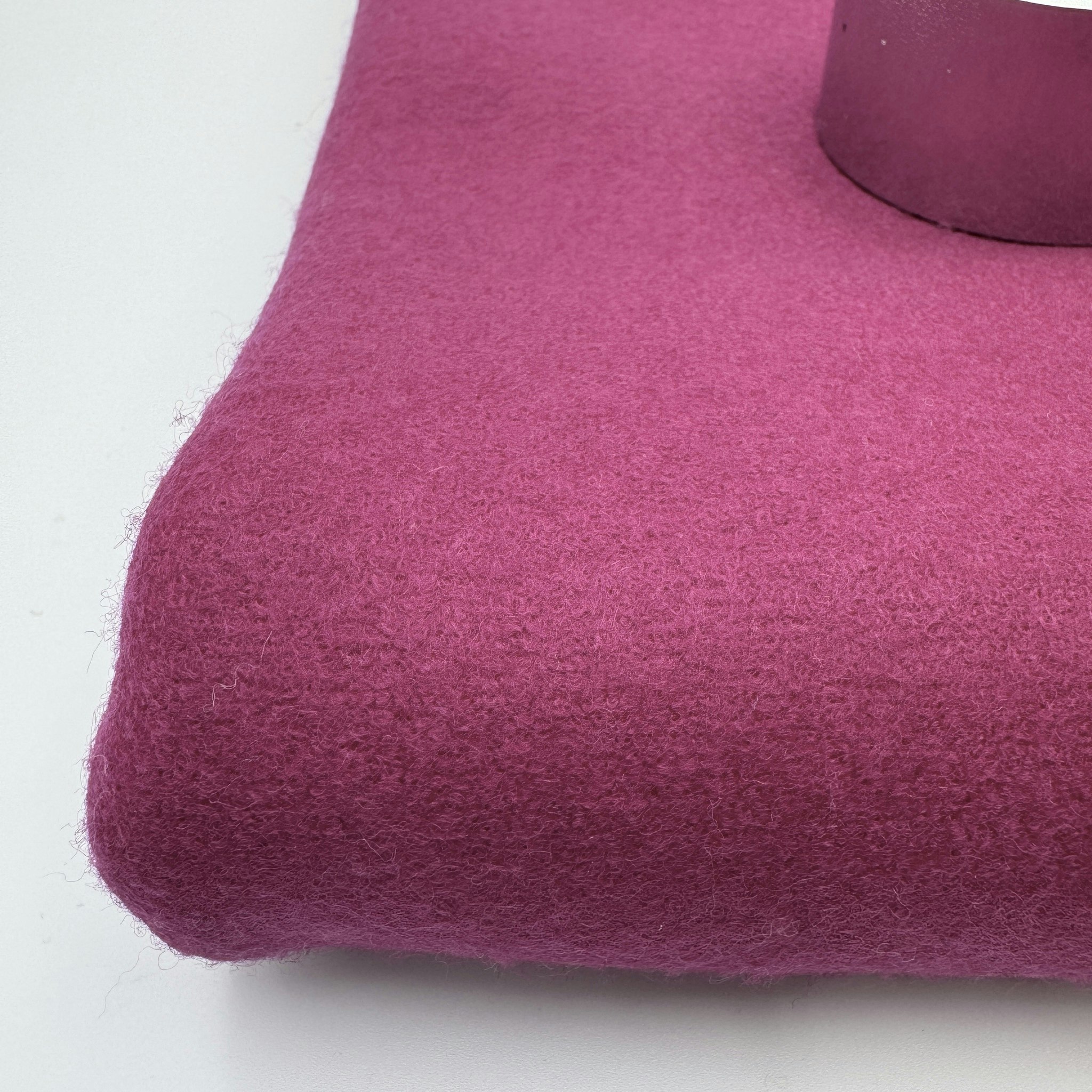 1,5m kokt ull mörk fuchsia