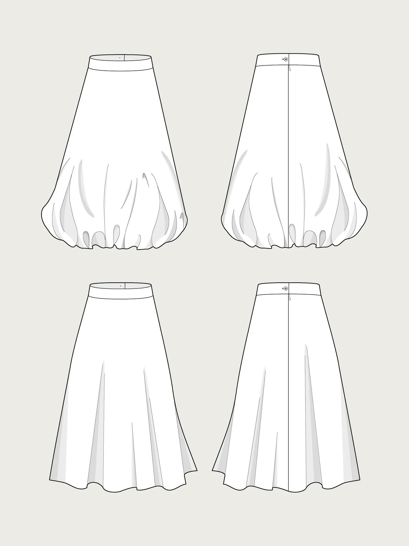 Balloon Skirt XS-L