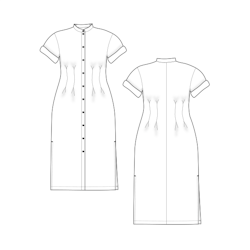 Vera Shirt Dress 32-62