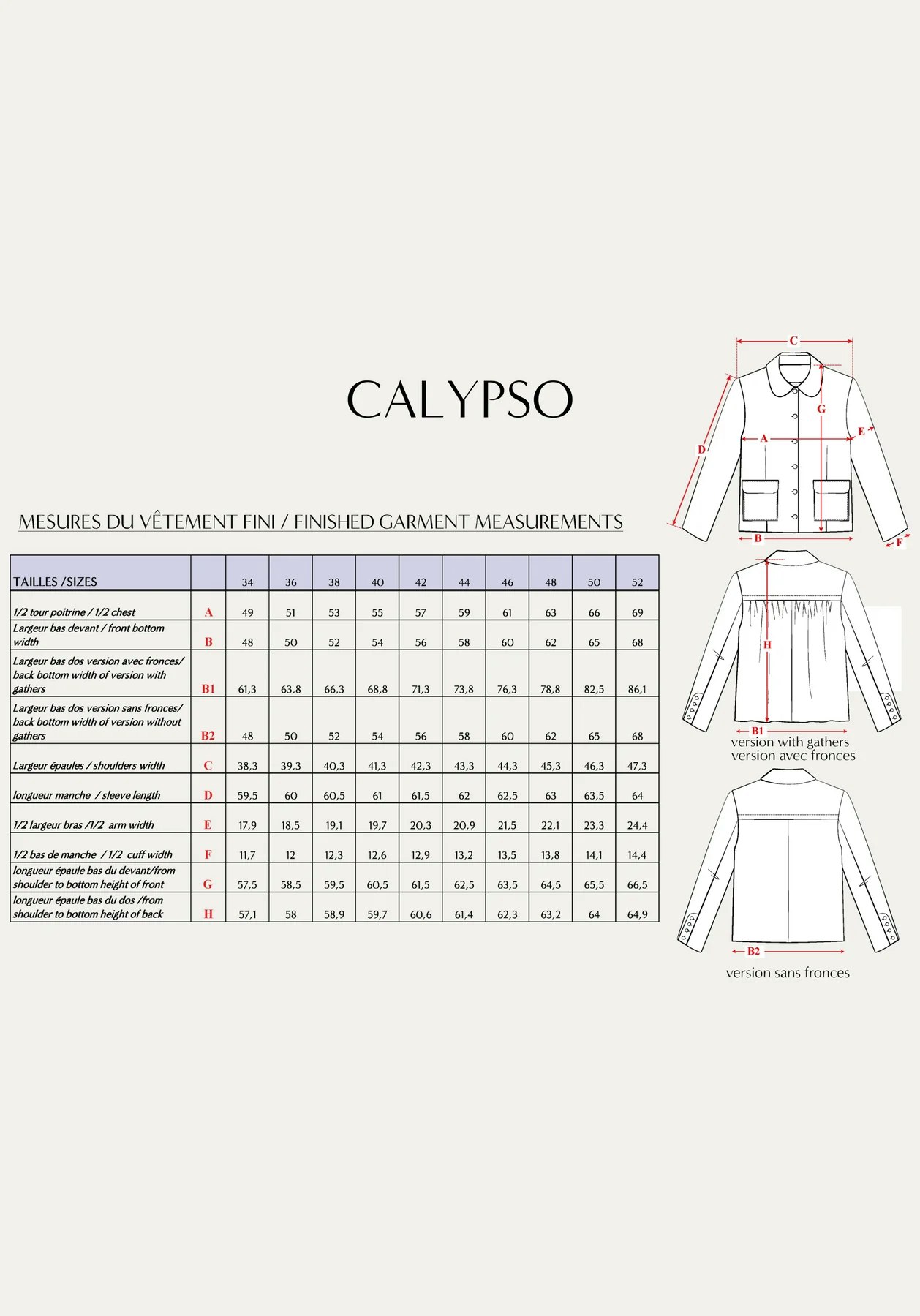 Calypso jacket