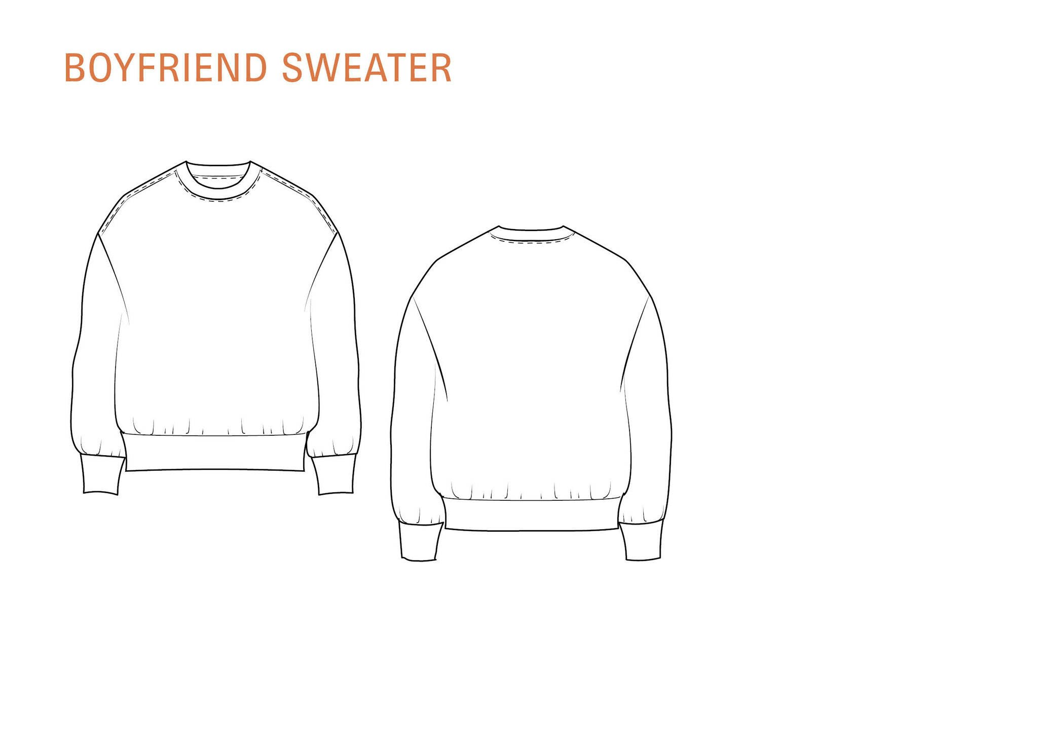 Boyfriend sweater