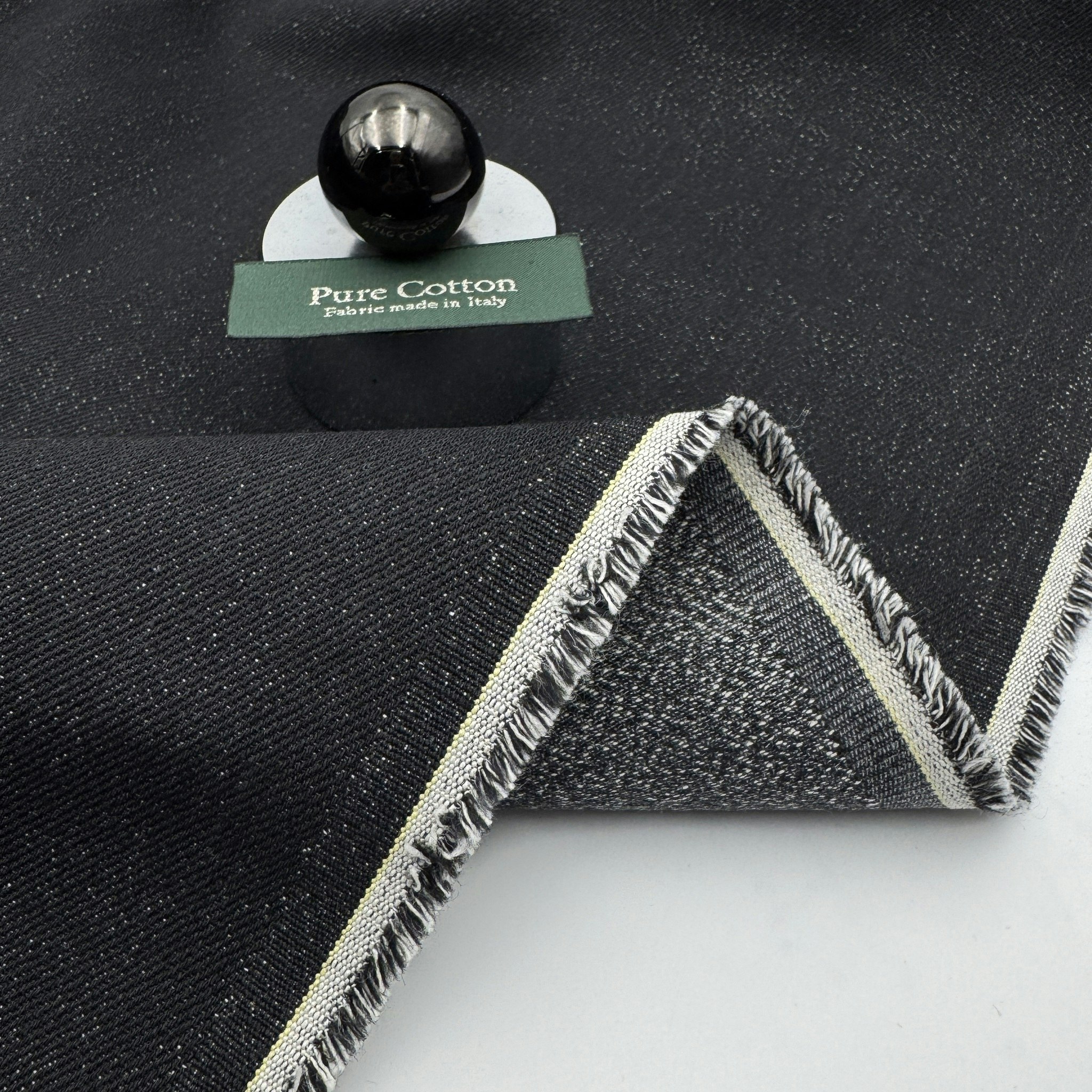 PANGERBJUDANDE 3m svart japansk denim Gucc*