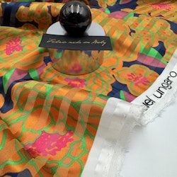1,5m siden satinrand guldorange Ungar*
