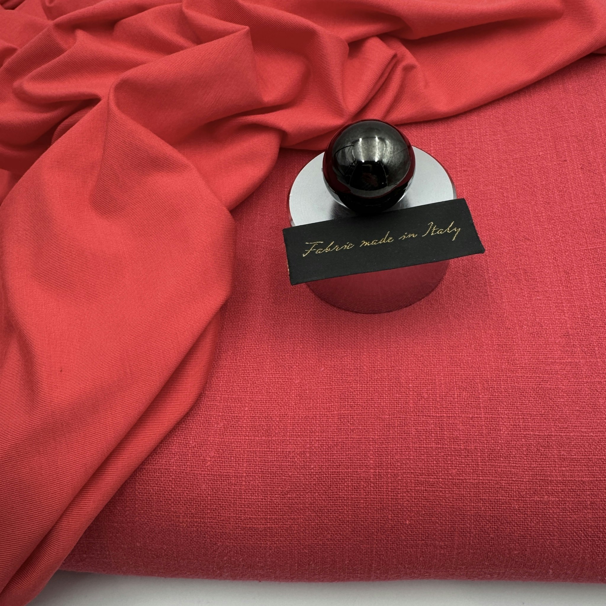 PANGERBJUDANDE 3m viskosjersey röd Balenciag*
