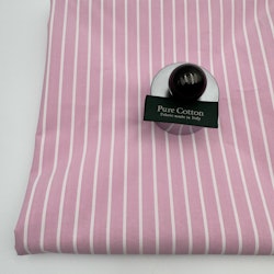 Kraftigare poplin rosa/vit Balenciag*