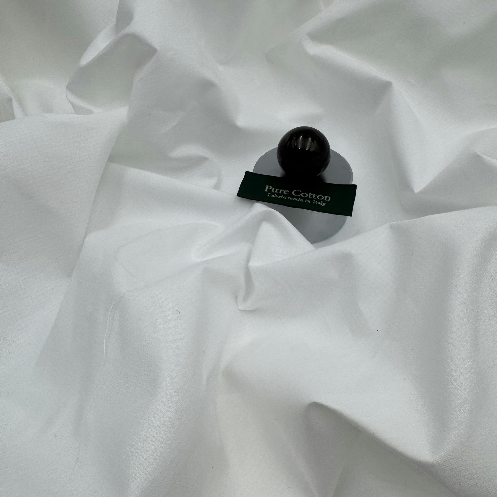 PANGERBJUDANDE 3m poplin vit Arman*