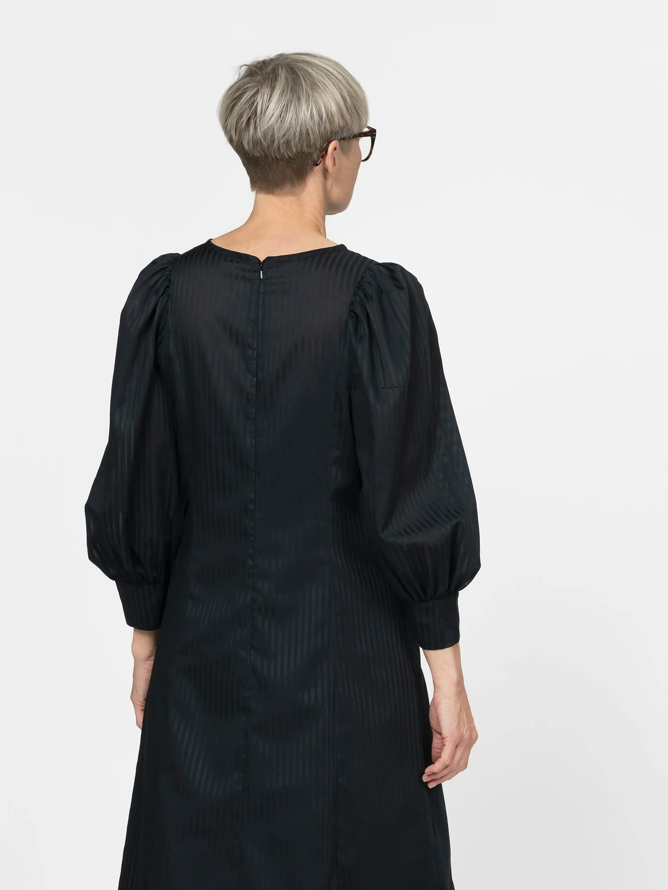 Flutter sleeve dress XS-3XL