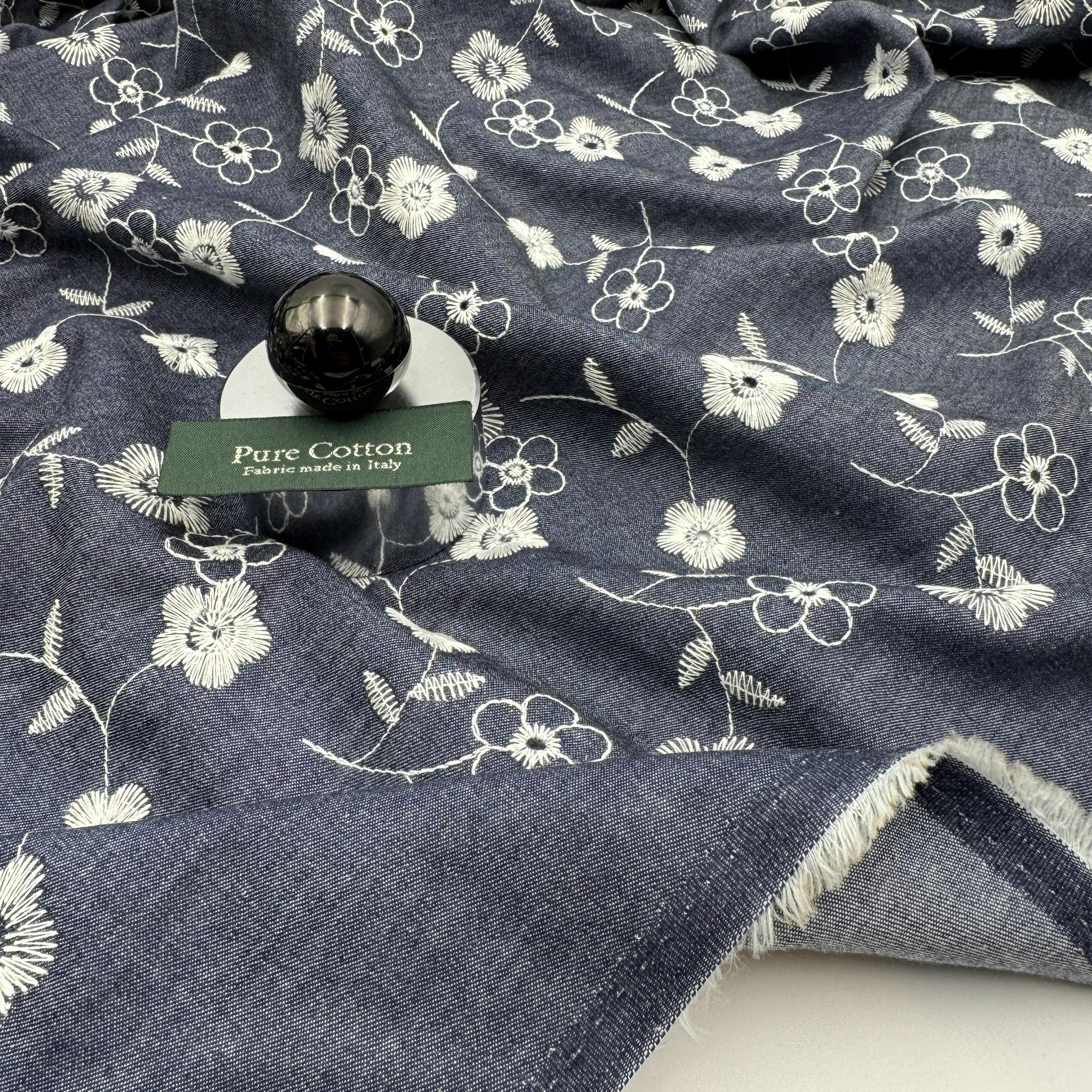Denim m brodyr mörkblå