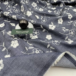 Denim m brodyr mörkblå