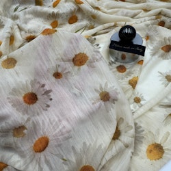 Ull Singeljersey vit Daisy