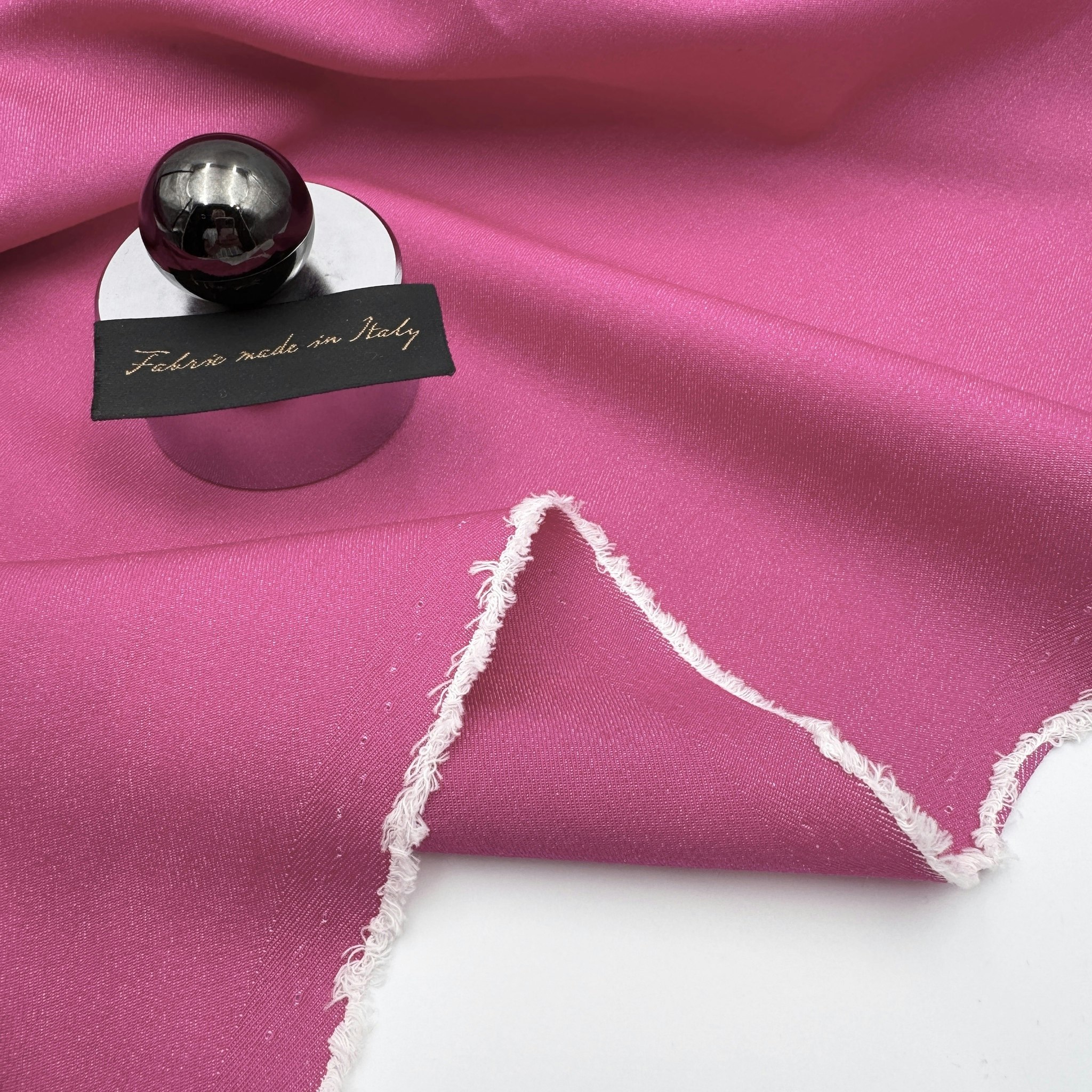 Ull/bomullsdenim cerise Chane*