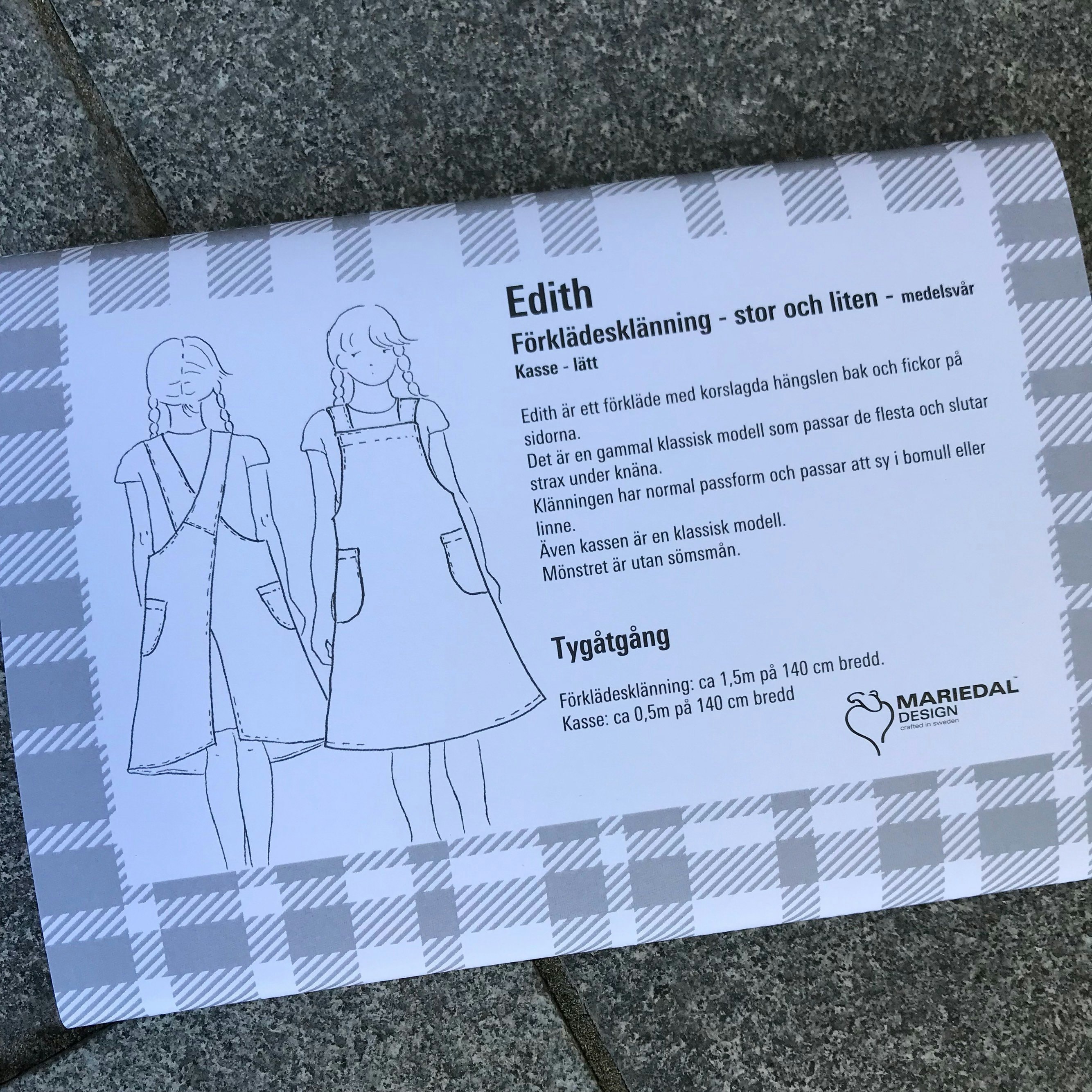 Edith - förklädesklänning - På Skrå