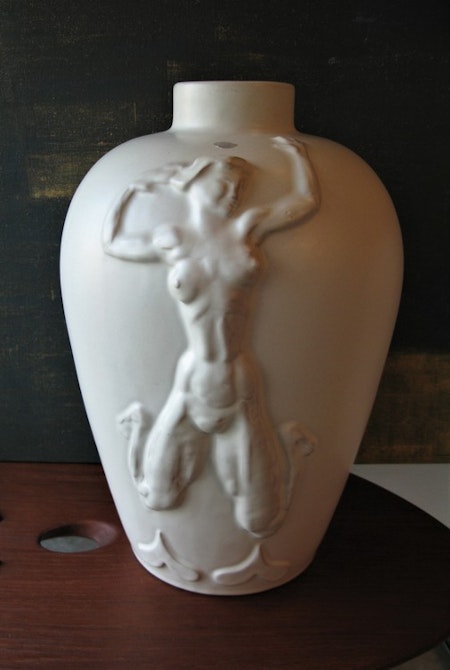 White Luterkort vase 169