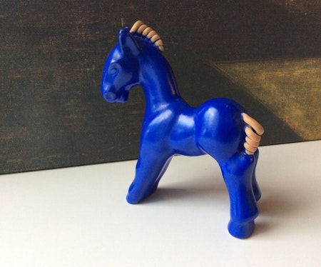 Blue horse 37