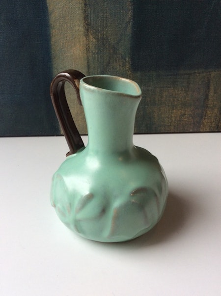 Green/brown vase 43