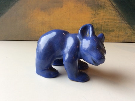 Bear figure 2 blue