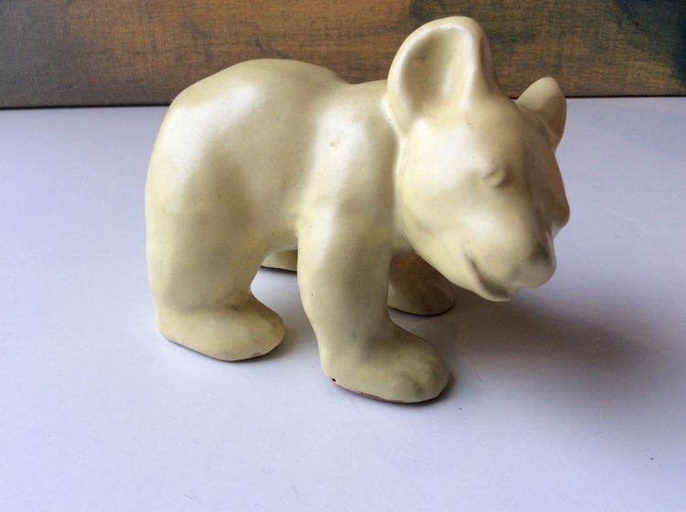Bear figure 2 yellow