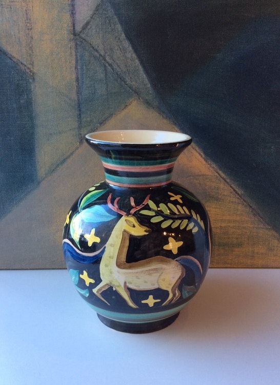 Yourstone art deco vase